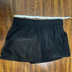 👙Brand New Aqua Green Brand Black swim skirt